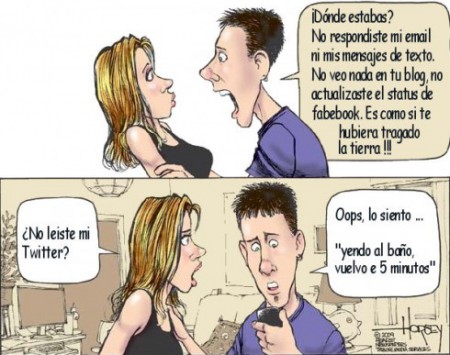 nos aleja de los que queremos